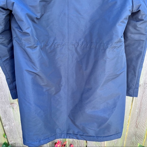 *Marc New York | Navy Faux Fur Trimmed Parka with Detachable Hood Size XL - Picture 11 of 12